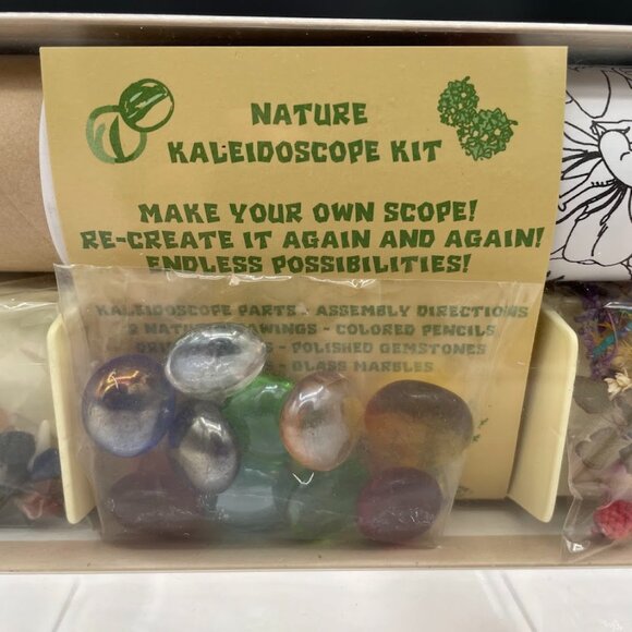 Gemini Kaleidoscope Kit New Old Stock Unopened Arts and Crafts Kaleidoscope - Picture 3 of 10